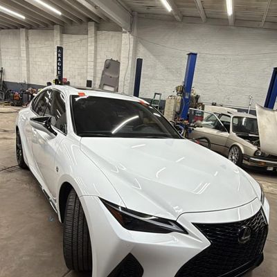 Lexus windshield job on Instagram